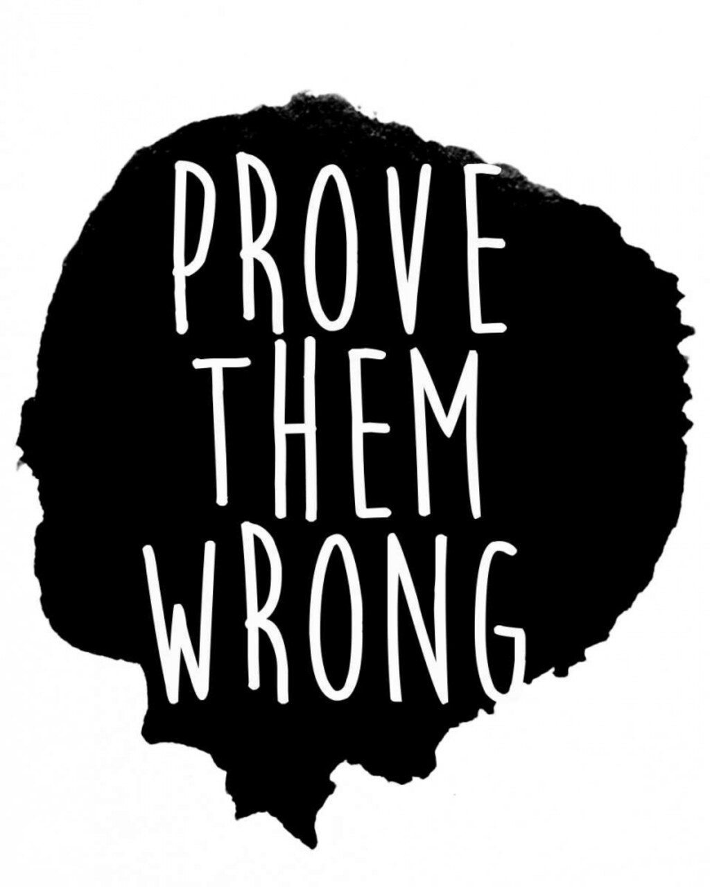 Prove them Wrong Poster Print by SD Graphics Studio - Item # VARPDX12107M